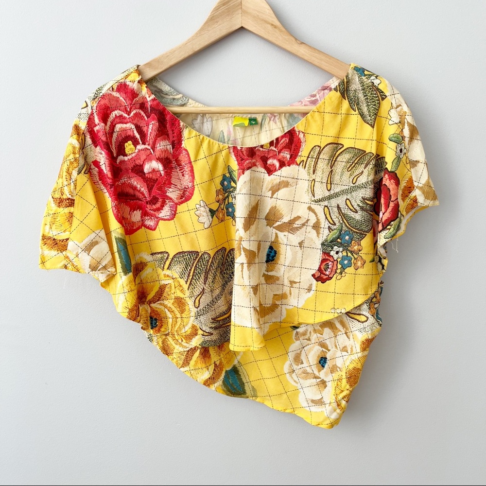 Farm Rio Prints Crop Top